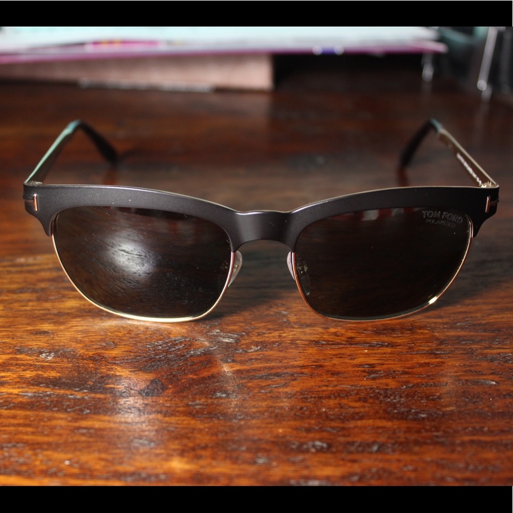 Tom Ford TF437 Elena Matte Black Sunglasses